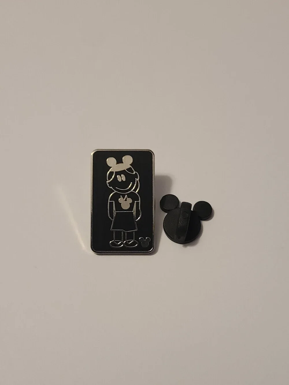 Disney Silhouette Girl Pin